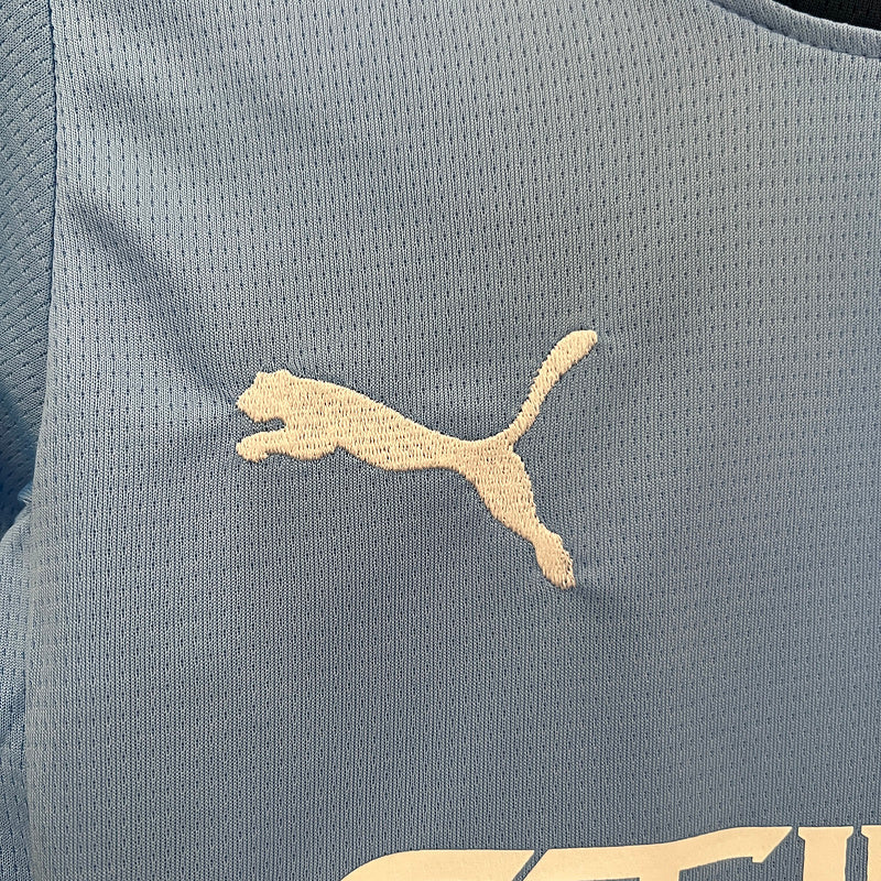 Manchester City maillot à domicile 24/25 Kit Kids