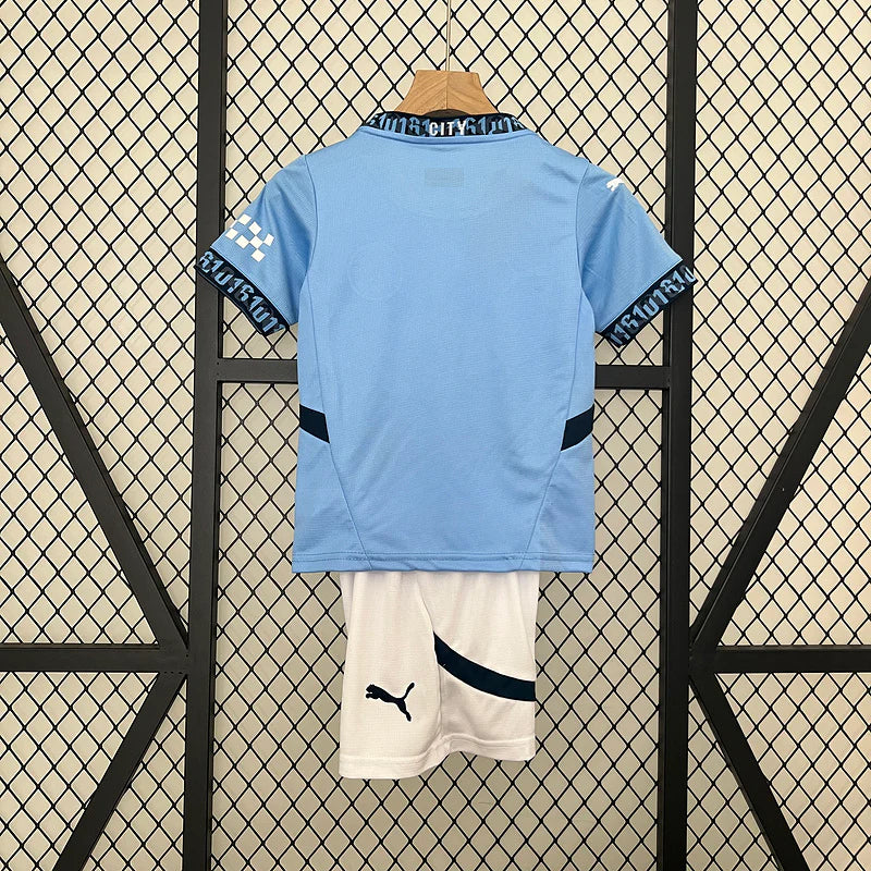 Manchester City maillot à domicile 24/25 Kit Kids