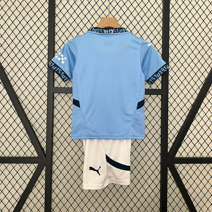 Manchester City maillot à domicile 24/25 Kit Kids