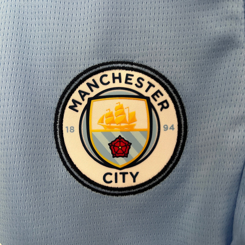 Manchester City maillot à domicile 24/25 Kit Kids
