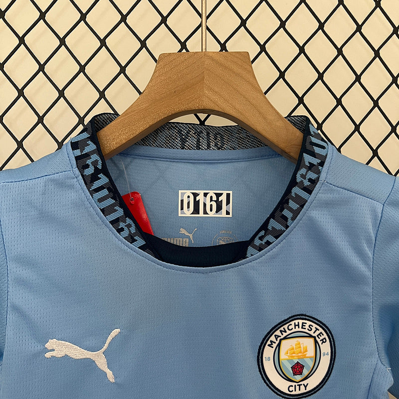 Manchester City maillot à domicile 24/25 Kit Kids