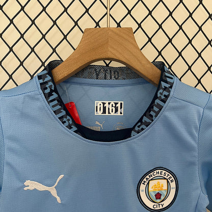 Manchester City maillot à domicile 24/25 Kit Kids