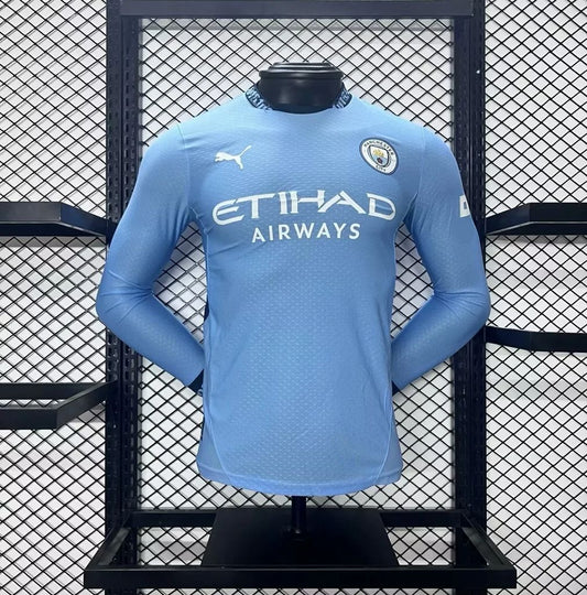 MANCHESTER CITY I 24/25 Homme version joueur MANGA LARGA